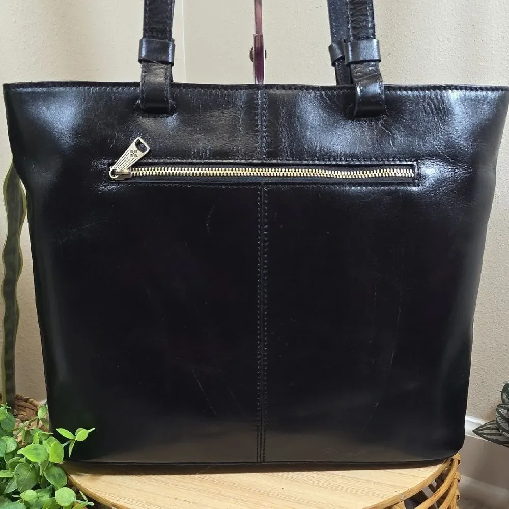 Patricia Nash Color Block Leather Tote – NEW WITH TAGS - Picture 3 of 15